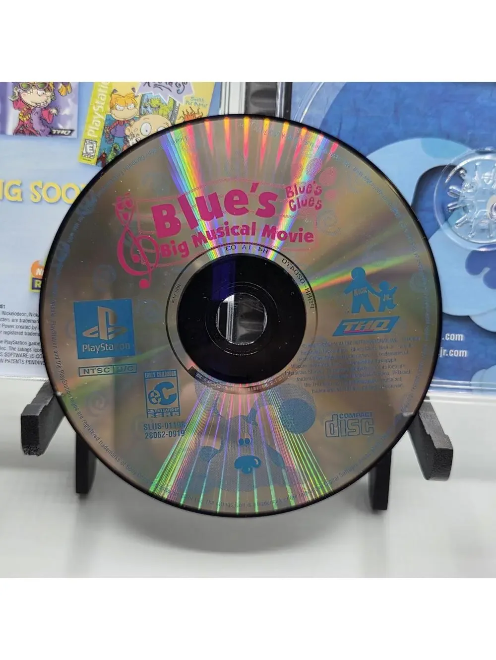Blue's Clues: Blue's Big Musical (Sony PlayStation 1, PS1) CIB - Tested